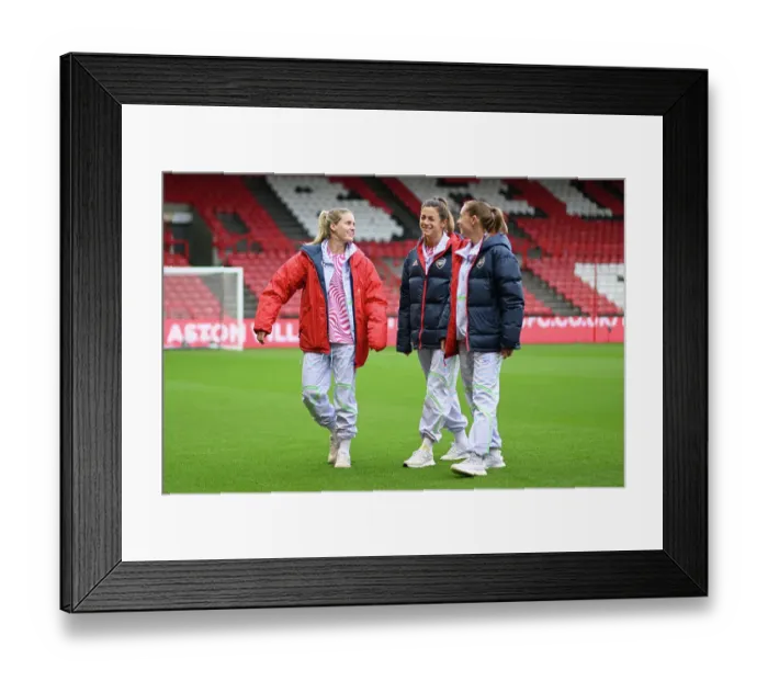 Framed Print : Arsenal Women's Team Prepare for Match against Bristol City in Barclays WSL Framed Print : Arsenal Women's Team Prepare for Match against Bristol City in Barclays WSL