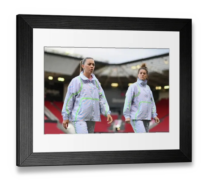 Framed Print : Arsenal Women Take on Bristol City in Barclays Super League: Pre-Match Inspection at Ashton Gate Stadium Framed Print : Arsenal Women Take on Bristol City in Barclays Super League: Pre-Match Inspection at Ashton Gate Stadium