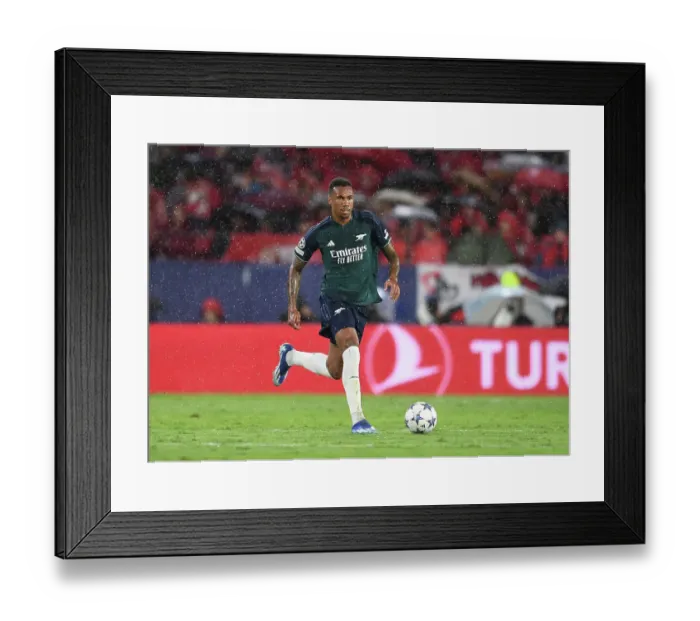 Framed Print : Champions League Showdown: Magalhaes Standout Performance - Sevilla vs. Arsenal, 2023-24 Framed Print : Champions League Showdown: Magalhaes Standout Performance - Sevilla vs. Arsenal, 2023-24