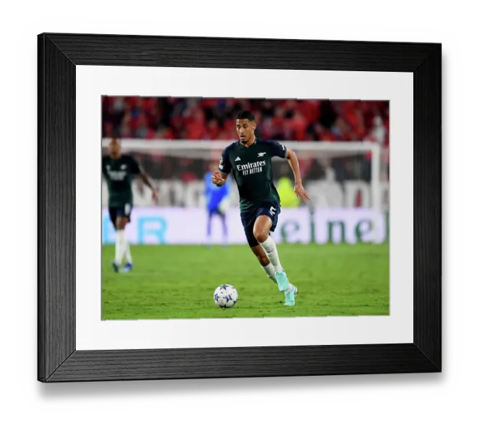 Framed Print : Champions League Clash: Saliba's Arsenal Debut - Sevilla vs. Arsenal (2023-24) Framed Print : Champions League Clash: Saliba's Arsenal Debut - Sevilla vs. Arsenal (2023-24)