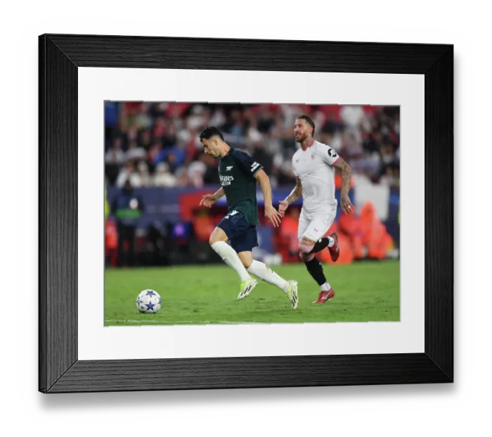 Framed Print : Martinelli Scores First: Arsenal Triumphs Over Sevilla in Champions League Showdown (2023-24) Framed Print : Martinelli Scores First: Arsenal Triumphs Over Sevilla in Champions League Showdown (2023-24)