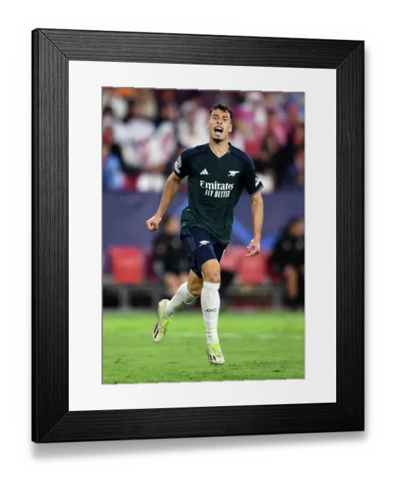 Framed Print : Martinelli's Stunner: Arsenal Takes the Lead in Champions League Clash vs Sevilla (2023-24) Framed Print : Martinelli's Stunner: Arsenal Takes the Lead in Champions League Clash vs Sevilla (2023-24)