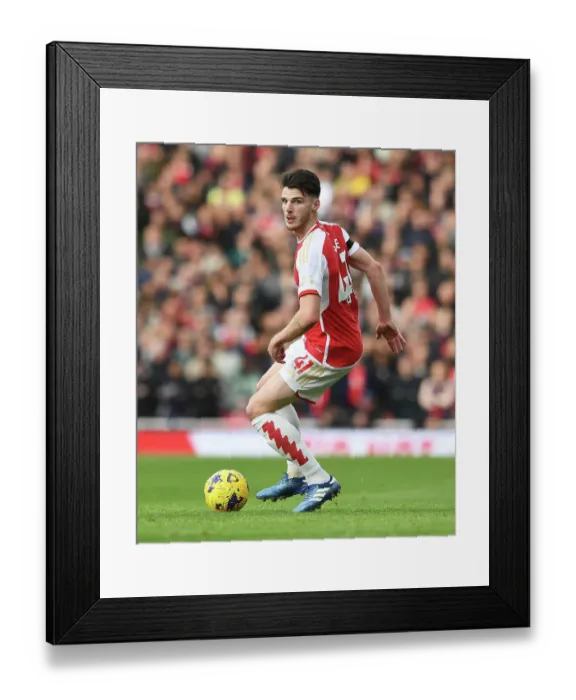 Framed Print : Declan Rice in Action: Arsenal vs Sheffield United, Premier League 2023-24 Framed Print : Declan Rice in Action: Arsenal vs Sheffield United, Premier League 2023-24