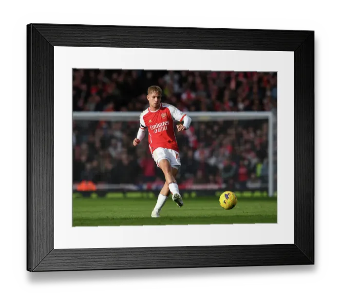 Framed Print : Emile Smith Rowe's Star Performance: Arsenal's Triumph Over Sheffield United (2023-24)