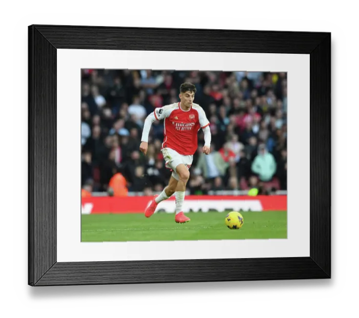 Framed Print : Havertz's Brilliance: Arsenal Overpowers Sheffield United in the 2023-24 Premier League Framed Print : Havertz's Brilliance: Arsenal Overpowers Sheffield United in the 2023-24 Premier League