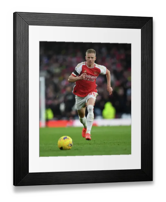 Framed Print : Zinchenko Shines: Arsenal Defeats Sheffield United (2023-24)
