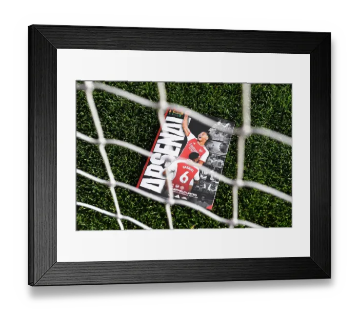 Framed Print : Arsenal vs Sheffield United: Premier League Showdown at Emirates Stadium (2023-24)