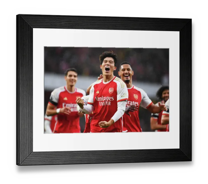 Framed Print : Arsenal's Five-Goal Onslaught: Tomiyasu's Stunner against Sheffield United (2023-24) Framed Print : Arsenal's Five-Goal Onslaught: Tomiyasu's Stunner against Sheffield United (2023-24)