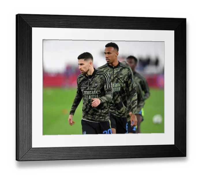 Framed Print : Arsenal's Jorginho Gears Up for Carabao Cup Showdown against West Ham United Framed Print : Arsenal's Jorginho Gears Up for Carabao Cup Showdown against West Ham United