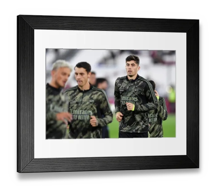 Framed Print : Arsenal's Kai Havertz Gears Up Ahead of West Ham Showdown in Carabao Cup Framed Print : Arsenal's Kai Havertz Gears Up Ahead of West Ham Showdown in Carabao Cup