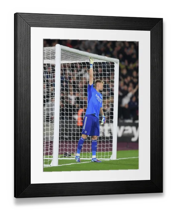 Framed Print : Arsenal's Aaron Ramsdale Gears Up for Carabao Cup Clash Against West Ham Framed Print : Arsenal's Aaron Ramsdale Gears Up for Carabao Cup Clash Against West Ham