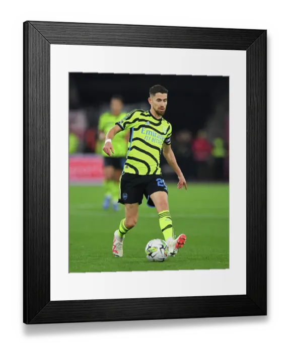 Framed Print : Jorginho's Midfield Masterclass: Arsenal's Star Performance Against West Ham United in Carabao Cup Framed Print : Jorginho's Midfield Masterclass: Arsenal's Star Performance Against West Ham United in Carabao Cup