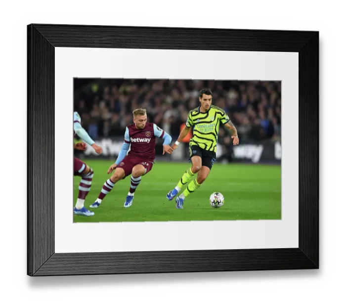 Framed Print : Clash of the Capitals: West Ham vs. Arsenal in the Carabao Cup Battle