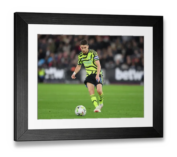 Framed Print : Jorginho's Midfield Masterclass: Arsenal's Dominant Performance Against West Ham United in Carabao Cup Framed Print : Jorginho's Midfield Masterclass: Arsenal's Dominant Performance Against West Ham United in Carabao Cup