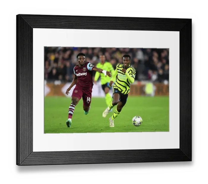 Framed Print : Clash at London Stadium: West Ham vs. Arsenal in Carabao Cup Framed Print : Clash at London Stadium: West Ham vs. Arsenal in Carabao Cup