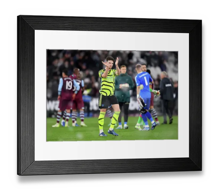 Framed Print : West Ham United's Triumph Over Arsenal in Carabao Cup: Declan Rice Leads the Way Framed Print : West Ham United's Triumph Over Arsenal in Carabao Cup: Declan Rice Leads the Way
