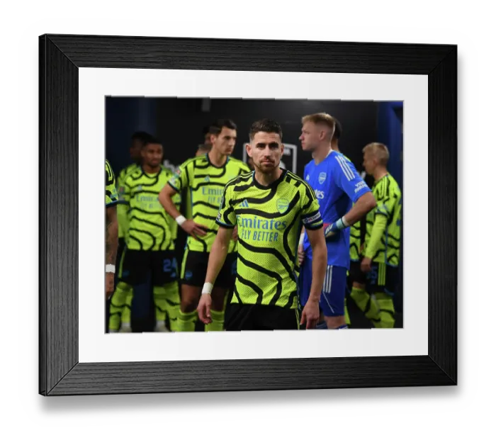 Framed Print : Jorginho Gears Up: Arsenal vs. West Ham United in Carabao Cup Showdown Framed Print : Jorginho Gears Up: Arsenal vs. West Ham United in Carabao Cup Showdown