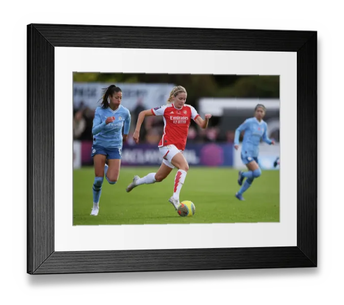 Framed Print : Arsenal Women vs Manchester City: Barclays WSL Showdown at Meadow Park (2023-24) Framed Print : Arsenal Women vs Manchester City: Barclays WSL Showdown at Meadow Park (2023-24)