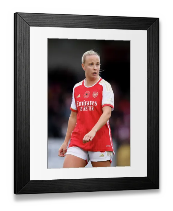 Framed Print : Arsenal vs Manchester City: Women's Super League Clash at Meadow Park, 2023