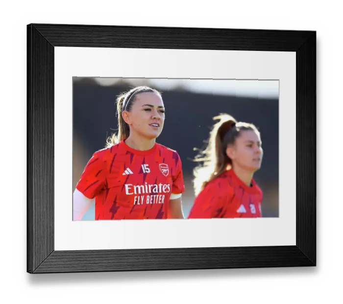 Framed Print : Arsenal Women vs Manchester City: Barclays Super League Showdown at Meadow Park (2023-24) - A Clash of Titans Framed Print : Arsenal Women vs Manchester City: Barclays Super League Showdown at Meadow Park (2023-24) - A Clash of Titans