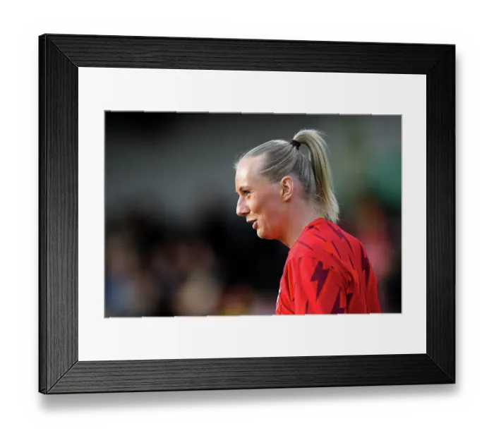 Framed Print : Arsenal Women vs Manchester City: Barclays Super League Showdown at Meadow Park (2023-24) - A Clash of Titans Framed Print : Arsenal Women vs Manchester City: Barclays Super League Showdown at Meadow Park (2023-24) - A Clash of Titans