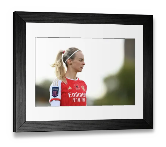 Framed Print : Arsenal FC vs Manchester City: A Showdown in the Barclays Women's Super League (2023-24)