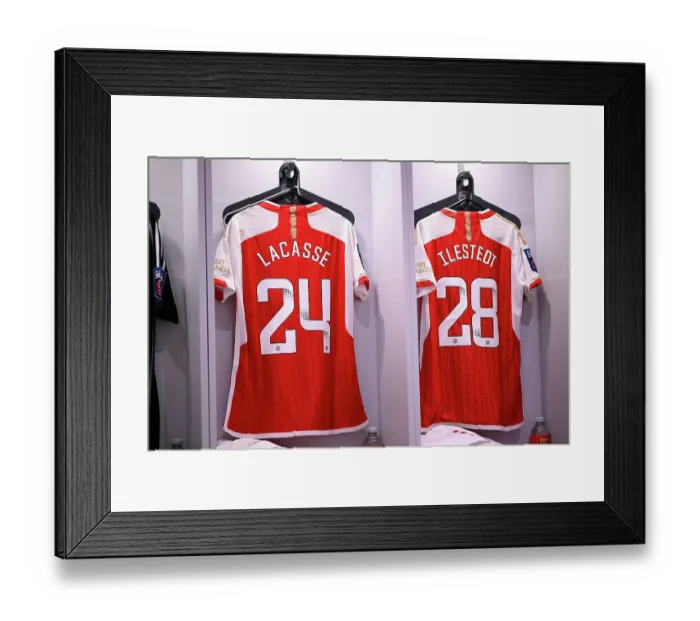 Framed Print : Arsenal Women vs Manchester City: Pre-Match Focus at Meadow Park - Arsenal's Super League Showdown (2023-24): Inside the Arsenal Dressing Room Framed Print : Arsenal Women vs Manchester City: Pre-Match Focus at Meadow Park - Arsenal's Super League Showdown (2023-24): Inside the Arsenal Dressing Room