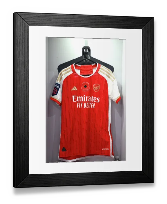 Framed Print : Arsenal Women Honor Remembrance Day with Poppy Kits in Barclays Super League Match against Manchester City Framed Print : Arsenal Women Honor Remembrance Day with Poppy Kits in Barclays Super League Match against Manchester City