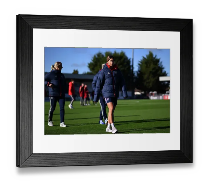Framed Print : Arsenal vs Manchester City: Barclays Women's Super League Showdown at Meadow Park (2023-24) Framed Print : Arsenal vs Manchester City: Barclays Women's Super League Showdown at Meadow Park (2023-24)