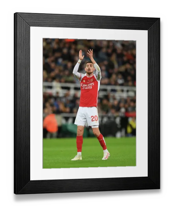 Framed Print : Jorginho in Action: Arsenal vs Newcastle United, Premier League 2023-24
