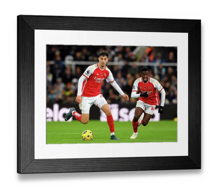 Framed Print : Arsenal's Kai Havertz in Action against Newcastle United - Premier League 2023-24 Framed Print : Arsenal's Kai Havertz in Action against Newcastle United - Premier League 2023-24