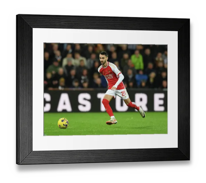 Framed Print : Fabio Vieira in Action: Arsenal vs. Newcastle United, Premier League 2023-24 Framed Print : Fabio Vieira in Action: Arsenal vs. Newcastle United, Premier League 2023-24