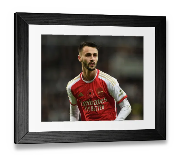 Framed Print : Fabio Vieira's Star Performance: Arsenal Triumphs Over Newcastle United in the Premier League 2023-24