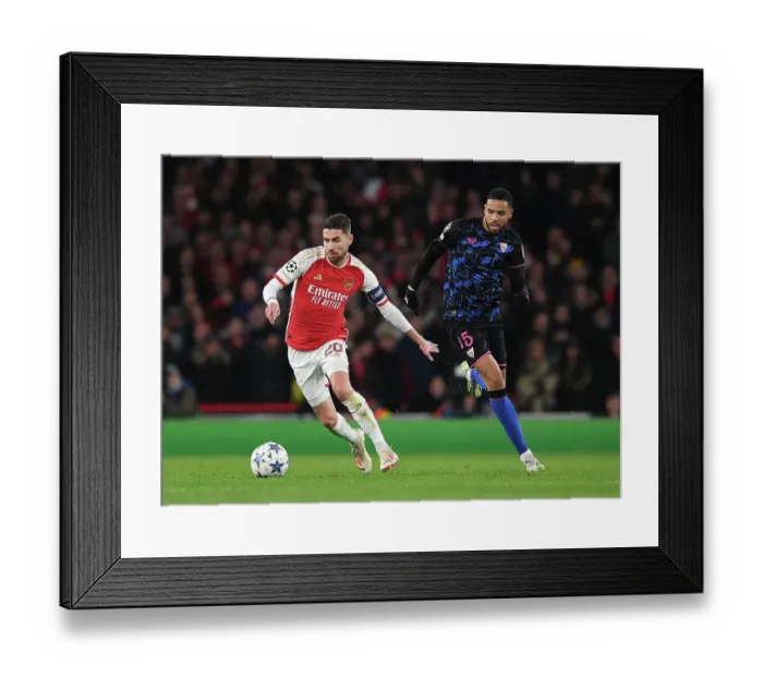 Framed Print : Arsenal vs Sevilla: Battle in Group B, UEFA Champions League 2023 / 24