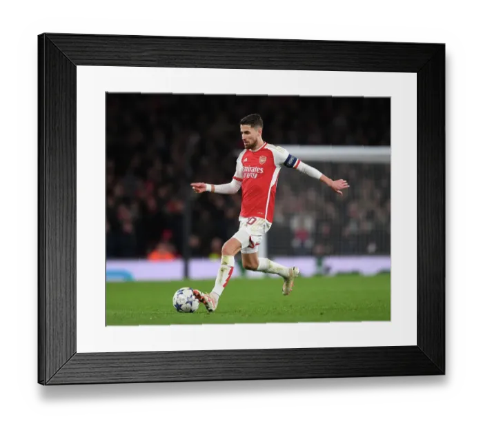 Framed Print : Arsenal FC vs Sevilla FC: Arsenal's Jorginho Shines in Group B UCL Clash at Emirates Stadium (2023-24) Framed Print : Arsenal FC vs Sevilla FC: Arsenal's Jorginho Shines in Group B UCL Clash at Emirates Stadium (2023-24)