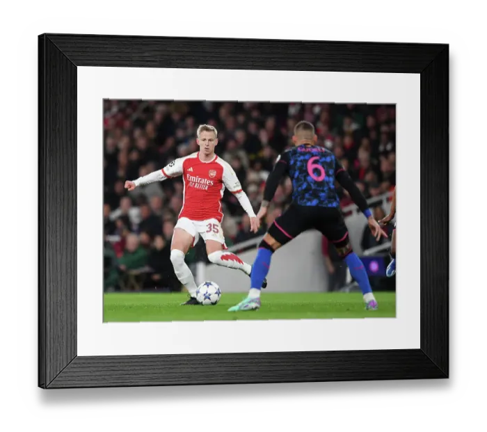 Framed Print : Arsenal FC vs Sevilla FC: Group B Clash in the 2023 / 24 UEFA Champions League at Emirates Stadium Framed Print : Arsenal FC vs Sevilla FC: Group B Clash in the 2023 / 24 UEFA Champions League at Emirates Stadium