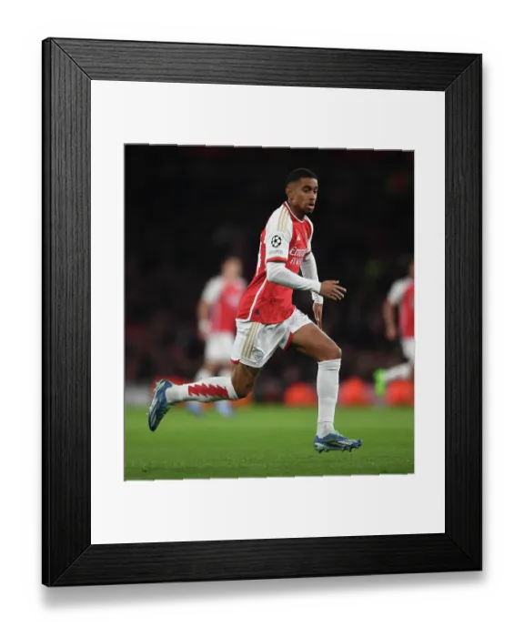 Framed Print : Arsenal FC vs Sevilla FC: Clash in Group B - UEFA Champions League 2023 / 24
