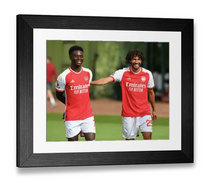 Framed Print : Arsenal FC 2023-24: Unity and Determination - The First Team's Reveal Framed Print : Arsenal FC 2023-24: Unity and Determination - The First Team's Reveal