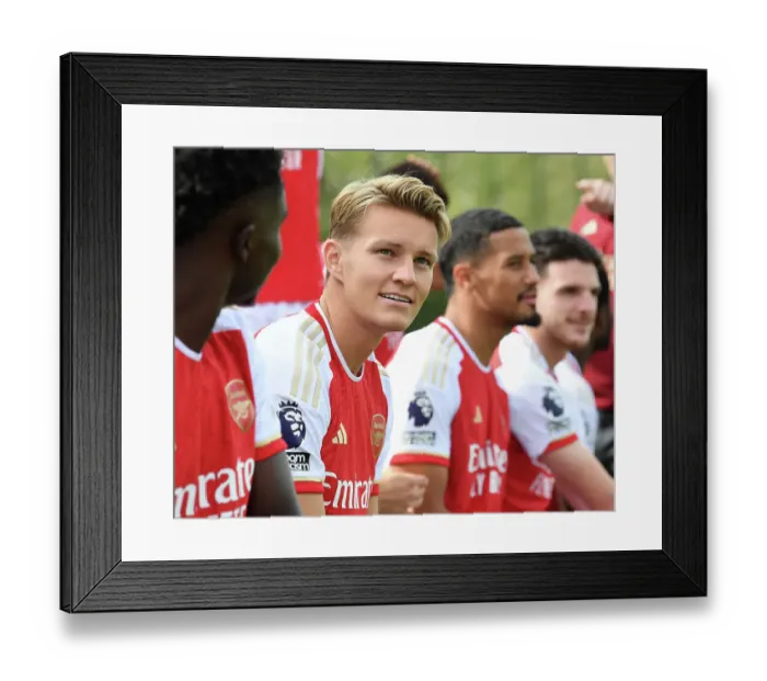 Framed Print : Arsenal FC 2023-24: Unity and Determination - The First Team's Reveal Framed Print : Arsenal FC 2023-24: Unity and Determination - The First Team's Reveal
