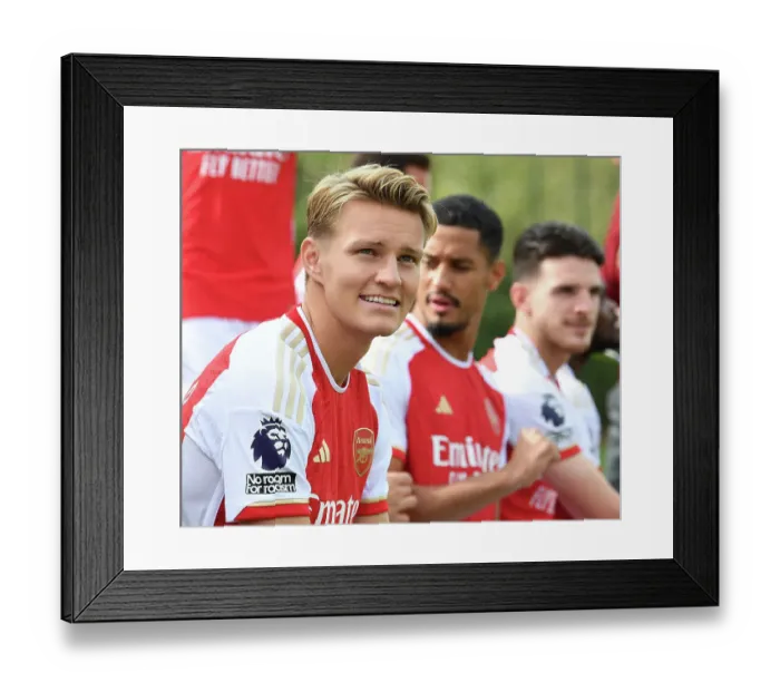 Framed Print : Arsenal FC 2023-24: Unity and Determination - The First Team Framed Print : Arsenal FC 2023-24: Unity and Determination - The First Team