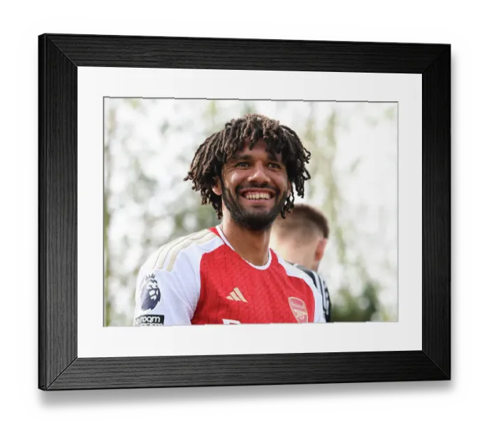 Framed Print : Arsenal FC 2023-24: Unity and Determination - The First Team's Reveal