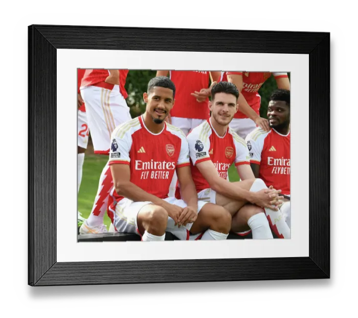 Framed Print : Arsenal FC 2023-24: Unity and Determination - The First Team Framed Print : Arsenal FC 2023-24: Unity and Determination - The First Team