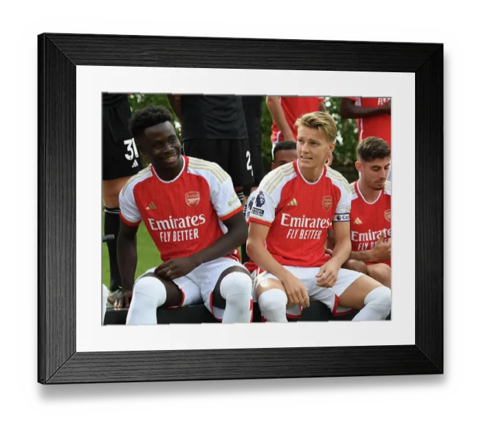 Framed Print : Arsenal FC 2023-24: Unity and Determination - The First Team