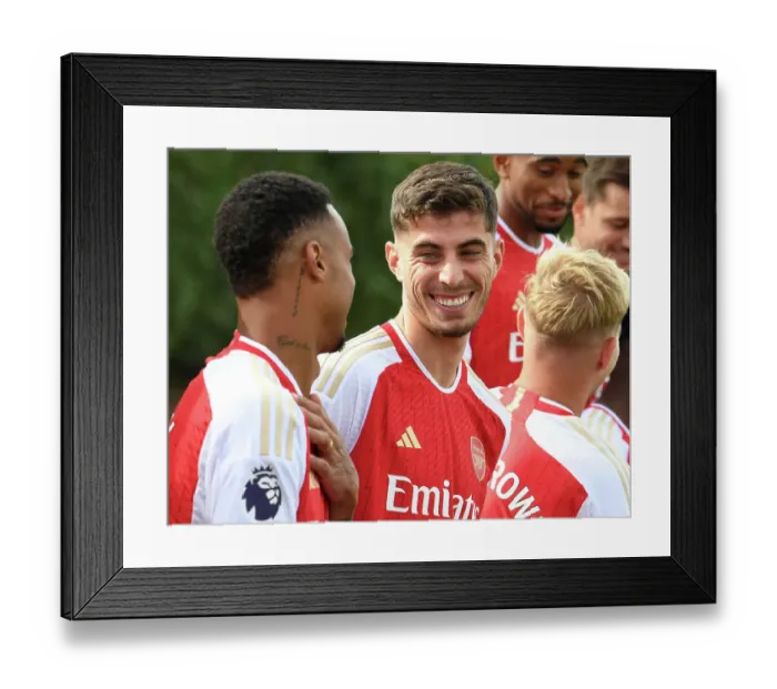 Framed Print : Arsenal FC 2023-24: Unity and Determination - The First Team