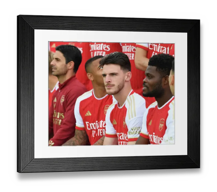 Framed Print : Arsenal FC 2023-24: Unity and Determination - The First Team
