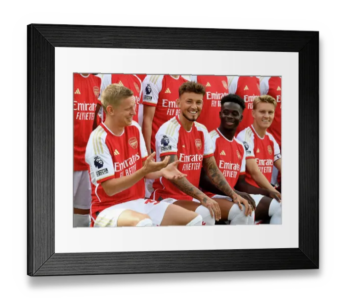 Framed Print : Arsenal FC 2023-24: Unity and Determination - The First Team