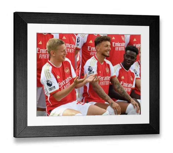 Framed Print : Arsenal FC 2023-24: Unity and Determination - The First Team