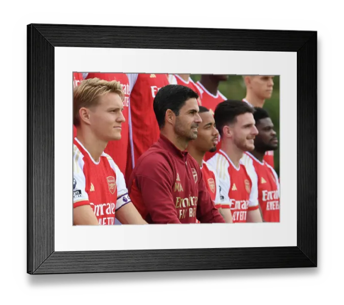 Framed Print : Arsenal FC 2023-24: Unity and Determination - The First Team