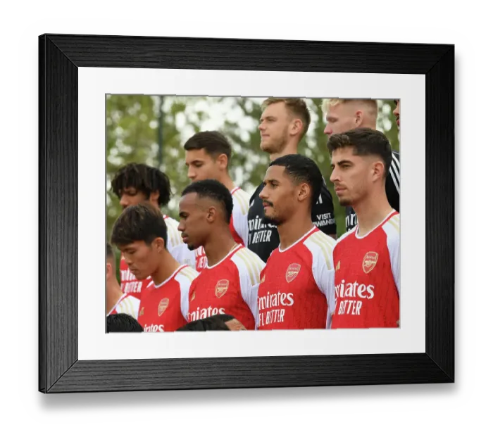 Framed Print : Arsenal First Team: 2023-24 Squad Unveiled at London Colney Training Ground Framed Print : Arsenal First Team: 2023-24 Squad Unveiled at London Colney Training Ground