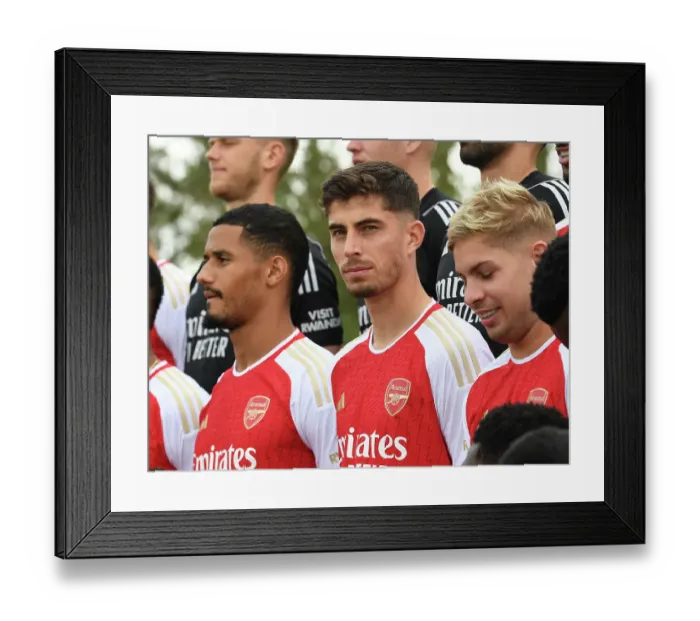 Framed Print : Arsenal FC 2023-24: Unity and Determination - The First Team's Reveal Framed Print : Arsenal FC 2023-24: Unity and Determination - The First Team's Reveal